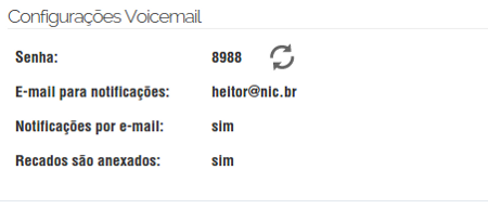E-mail contendo link para a definição de senha no portal de administração